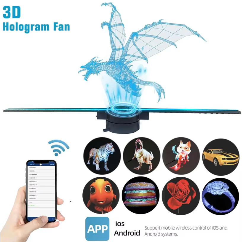 3D Hologram Fan